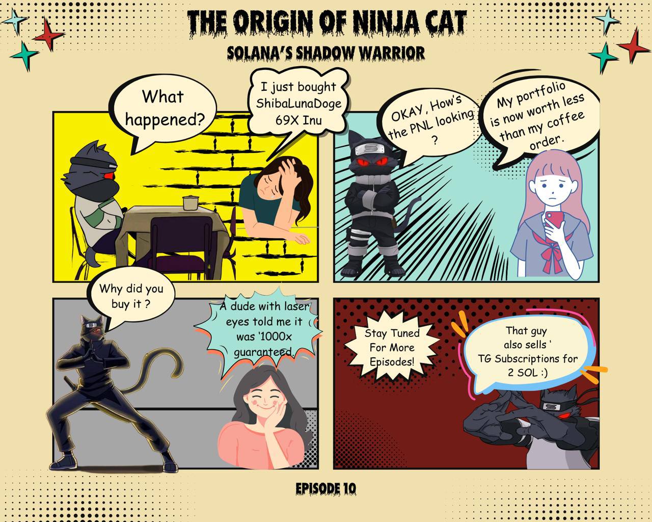 Ninja Cat Comic Series 1 - Episode 10