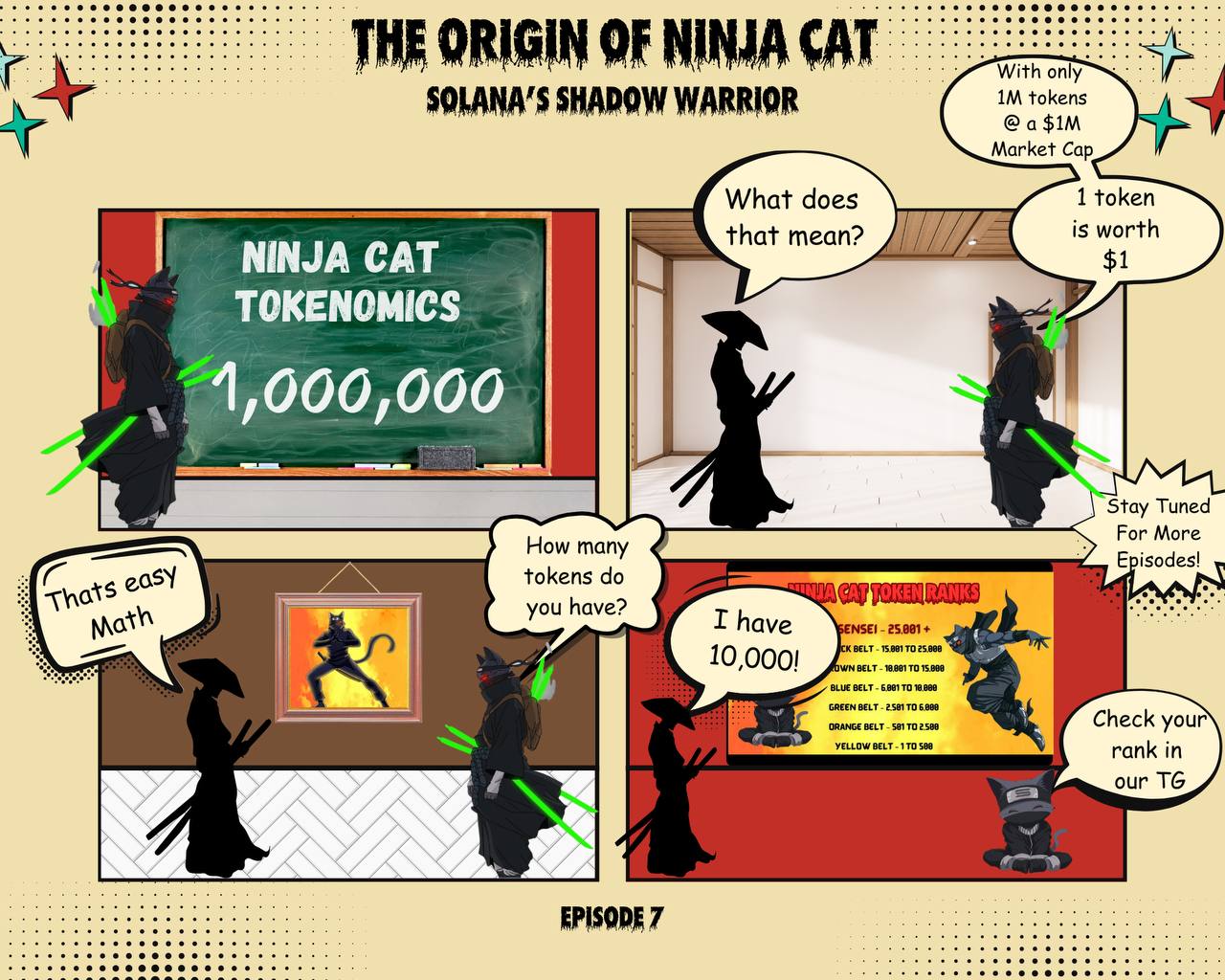 Ninja Cat Comic Series 1 - Episode 7